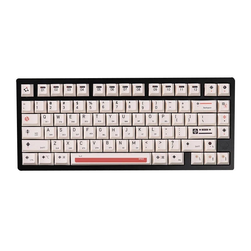 Y&D Coding Peasant Keycaps - 148 Keys PBT Dye-Sub Cherry Profile Set for Gaming Keyboards - 61/98/96/104/108 Mechanical Keyboard Compatible - Image 3